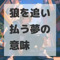 狼を追い払う夢のサムネイル画像