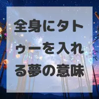 全身にタトゥーを入れる夢のサムネイル画像