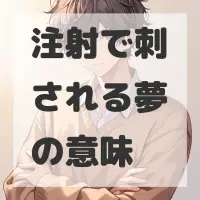 注射で刺される夢のサムネイル画像