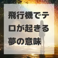 飛行機でテロが起きる夢のサムネイル画像