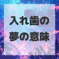 入れ歯の夢のサムネイル画像