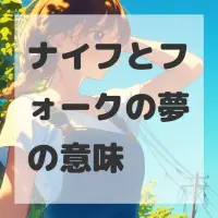 ナイフとフォークの夢のサムネイル画像