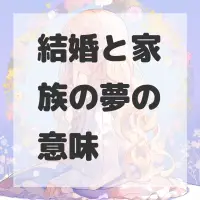 結婚と家族の夢のサムネイル画像