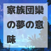 家族団欒の夢のサムネイル画像