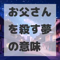 お父さんを殺す夢のサムネイル画像