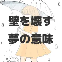 壁を壊す夢のサムネイル画像