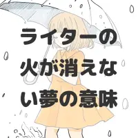 ライターの火が消えない夢のサムネイル画像