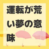 運転が荒い夢のサムネイル画像