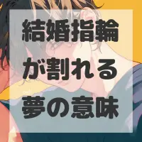 結婚指輪が割れる夢のサムネイル画像
