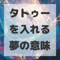 タトゥーを入れる夢のサムネイル画像