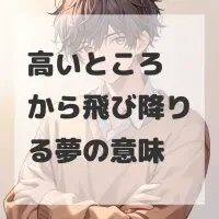 高いところから飛び降りる夢のサムネイル画像