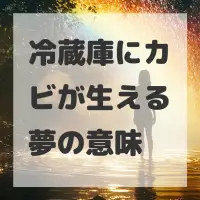 冷蔵庫にカビが生える夢のサムネイル画像