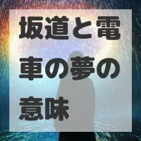 坂道と電車の夢のサムネイル画像
