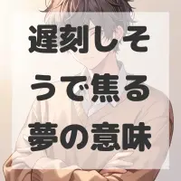 遅刻しそうで焦る夢のサムネイル画像