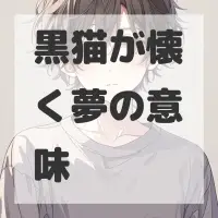 黒猫が懐く夢のサムネイル画像