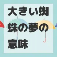 大きい蜘蛛の夢のサムネイル画像