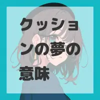 クッションの夢のサムネイル画像