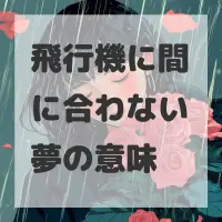 飛行機に間に合わない夢のサムネイル画像