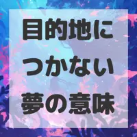 目的地につかない夢のサムネイル画像