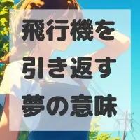 飛行機を引き返す夢のサムネイル画像