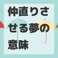 仲直りさせる夢のサムネイル画像