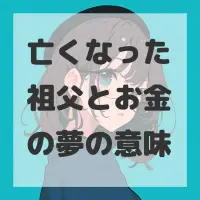 亡くなった祖父とお金の夢のサムネイル画像