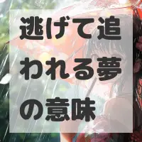 逃げて追われる夢のサムネイル画像