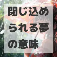 閉じ込められる夢のサムネイル画像