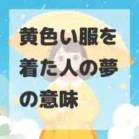 黄色い服を着た人の夢のサムネイル画像