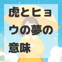 虎とヒョウの夢のサムネイル画像