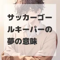 サッカーゴールキーパーの夢のサムネイル画像