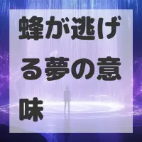蜂が逃げる夢のサムネイル画像