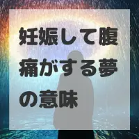 妊娠して腹痛がする夢のサムネイル画像
