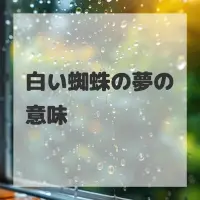 白い蜘蛛の夢のサムネイル画像