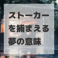 ストーカーを捕まえる夢のサムネイル画像