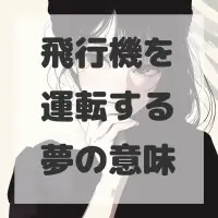飛行機を運転する夢のサムネイル画像