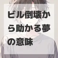 ビル倒壊から助かる夢のサムネイル画像
