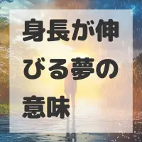 身長が伸びる夢のサムネイル画像