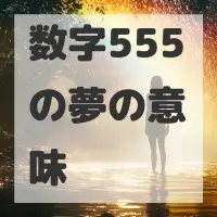数字555の夢のサムネイル画像