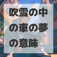 吹雪の中の車の夢のサムネイル画像