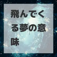 飛んでくる夢のサムネイル画像