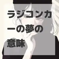 ラジコンカーの夢のサムネイル画像
