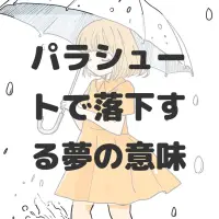 パラシュートで落下する夢のサムネイル画像