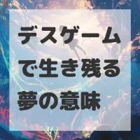 デスゲームで生き残る夢のサムネイル画像