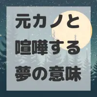 元カノと喧嘩する夢のサムネイル画像