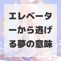 エレベーターから逃げる夢のサムネイル画像