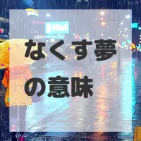 なくす夢のサムネイル画像