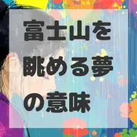 富士山を眺める夢のサムネイル画像