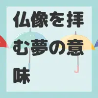 仏像を拝む夢のサムネイル画像