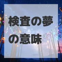 検査の夢のサムネイル画像